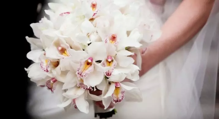 ວິທີການເຮັດ bouquet ຂອງ bridal ຈາກສີດໍາລົງຊີວິດດ້ວຍມືຂອງທ່ານເອງ? 31 ຮູບພາບວິທີການກ້າວໄປສູ່ບາດກ້າວໃນການປະກອບ bouquet wedding ທີ່ມີ Portboot? 7993_23