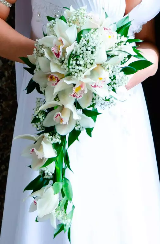 اپنے ہاتھوں سے رہنے والے رنگوں سے دلہن کا گلدستے کیسے بنانا؟ 31 تصاویر پوربوٹ کے ساتھ ایک شادی کے گلدستے کو جمع کرنے کے لئے کس طرح قدم قدم اٹھائیں؟ 7993_27