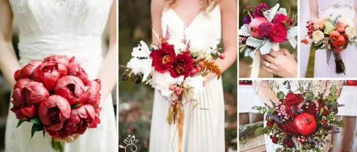 Voćni buket za vjenčanje (44 fotografije): Odaberite svadbeni vjenčani buket s bobicama, povrćem i cvijećem 7999_2