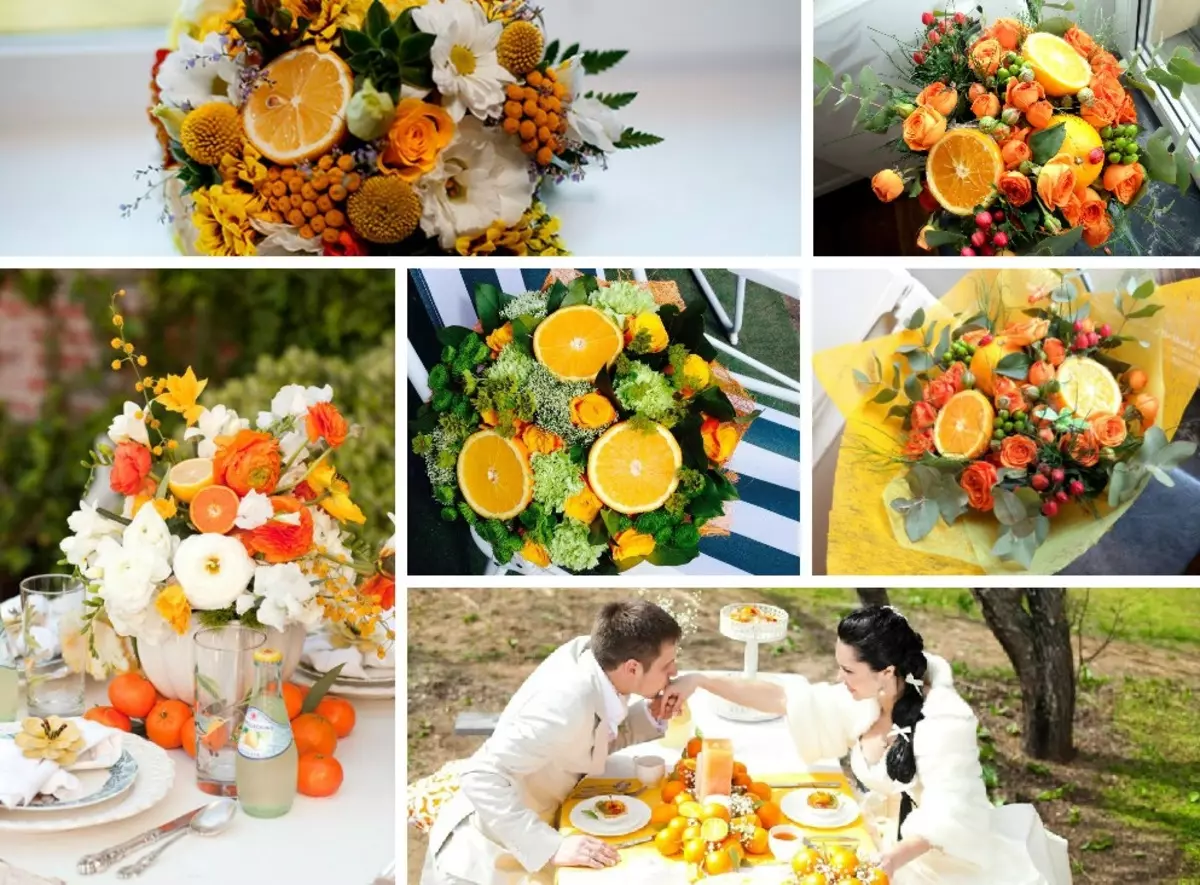 Овошен букет за свадба (44 фотографии): Изберете букет свадба букет со бобинки, зеленчук и цвеќиња 7999_21