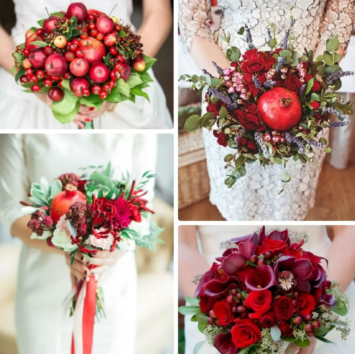 Овошен букет за свадба (44 фотографии): Изберете букет свадба букет со бобинки, зеленчук и цвеќиња 7999_30