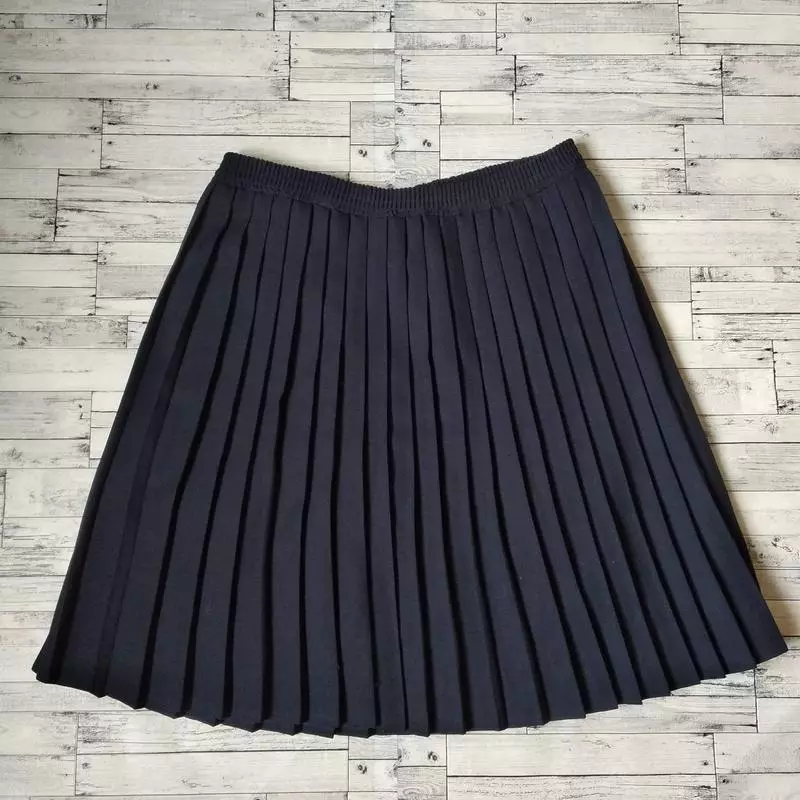 段ボールスカート（79枚の写真）：秋に段ボールスカートを着用する方法、そしてそれらはプリステとどのように異なりますか？長いスカートと膝の下の画像 802_5
