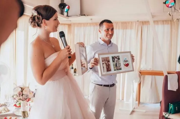 Regalo de boda original (52 fotos): ¿Qué puedes dar recién casados ​​y un amigo? Ideas creativas de regalos inusuales de boda. 8030_4