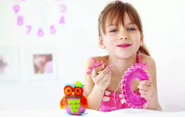 Hobbyer til børn: Baby Needlework og anden kreativitet for børn 6-10 og 11 år gammel. Hobbyer for de mindste. Hvad er børn 7-8 år gammel? 8145_5
