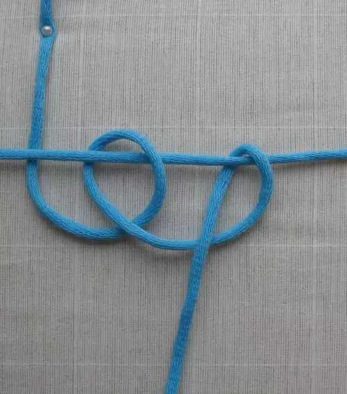 Ресни възела на продукта: Тъкането схеми на основните прости възли, плоски и квадратни, 