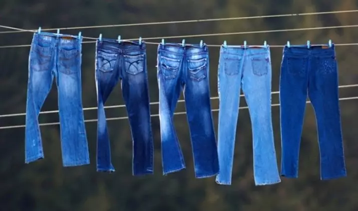 Come stirare i jeans? È possibile stirare i jeans in ferro dopo il lavaggio? Come lisciare il prodotto dopo la bollitura? 828_7