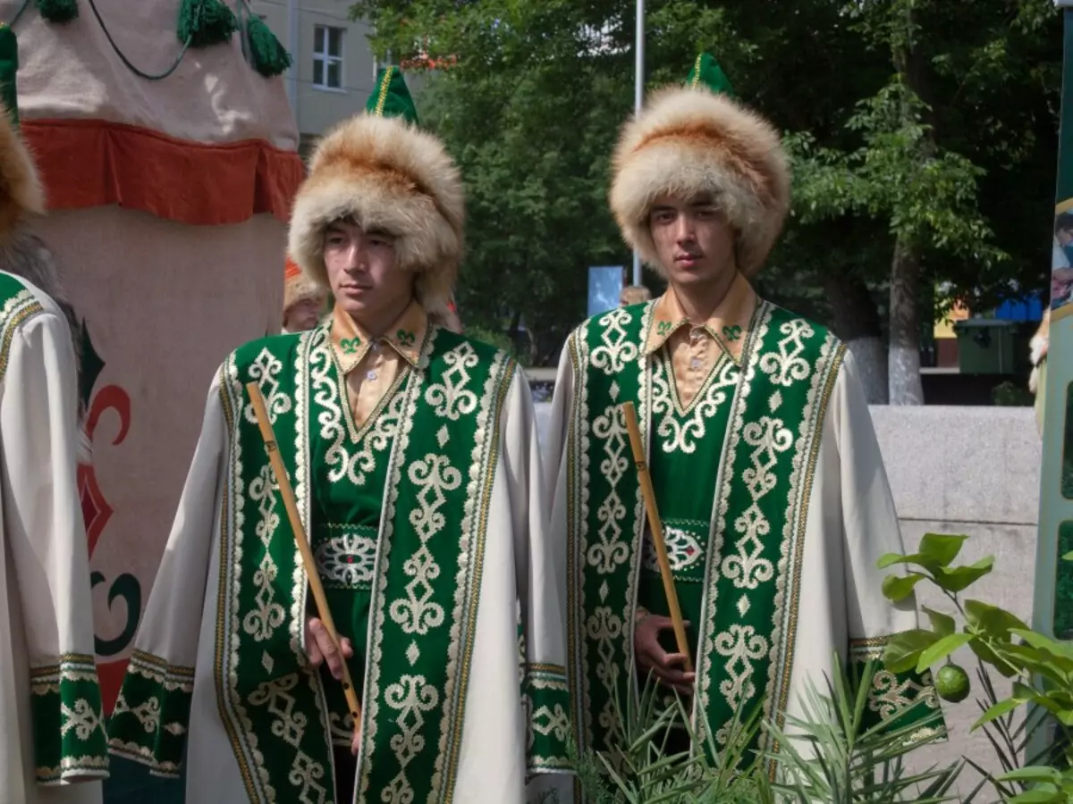 Башкирский национальный костюм башкир