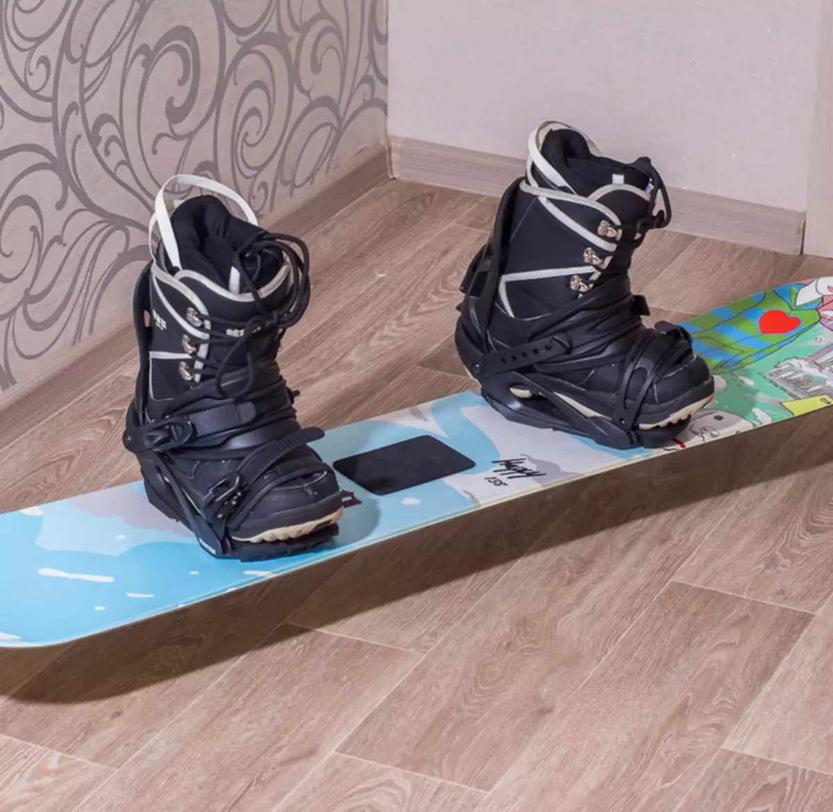 Крепления на сноуборд с ботинками