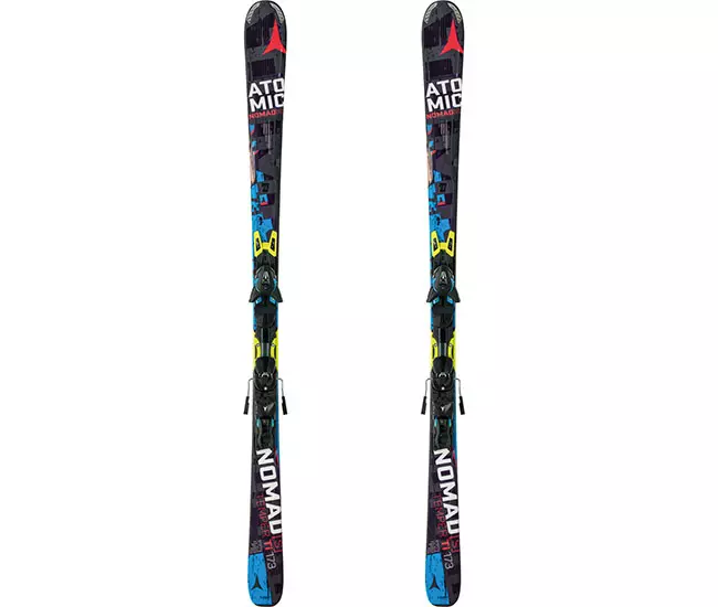 Ski atomic: cross-country, mountain and ice skating. Baby, female and men's skis, their marking. How to choose professional skiing by weight? 8387_15