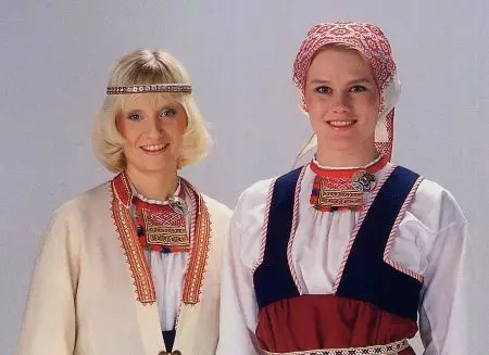 Национални костим Карелова (40 фотографија): Женски традиционални Карелиан Оутфит 838_33