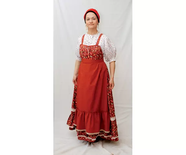 Национални костим Карелова (40 фотографија): Женски традиционални Карелиан Оутфит 838_6