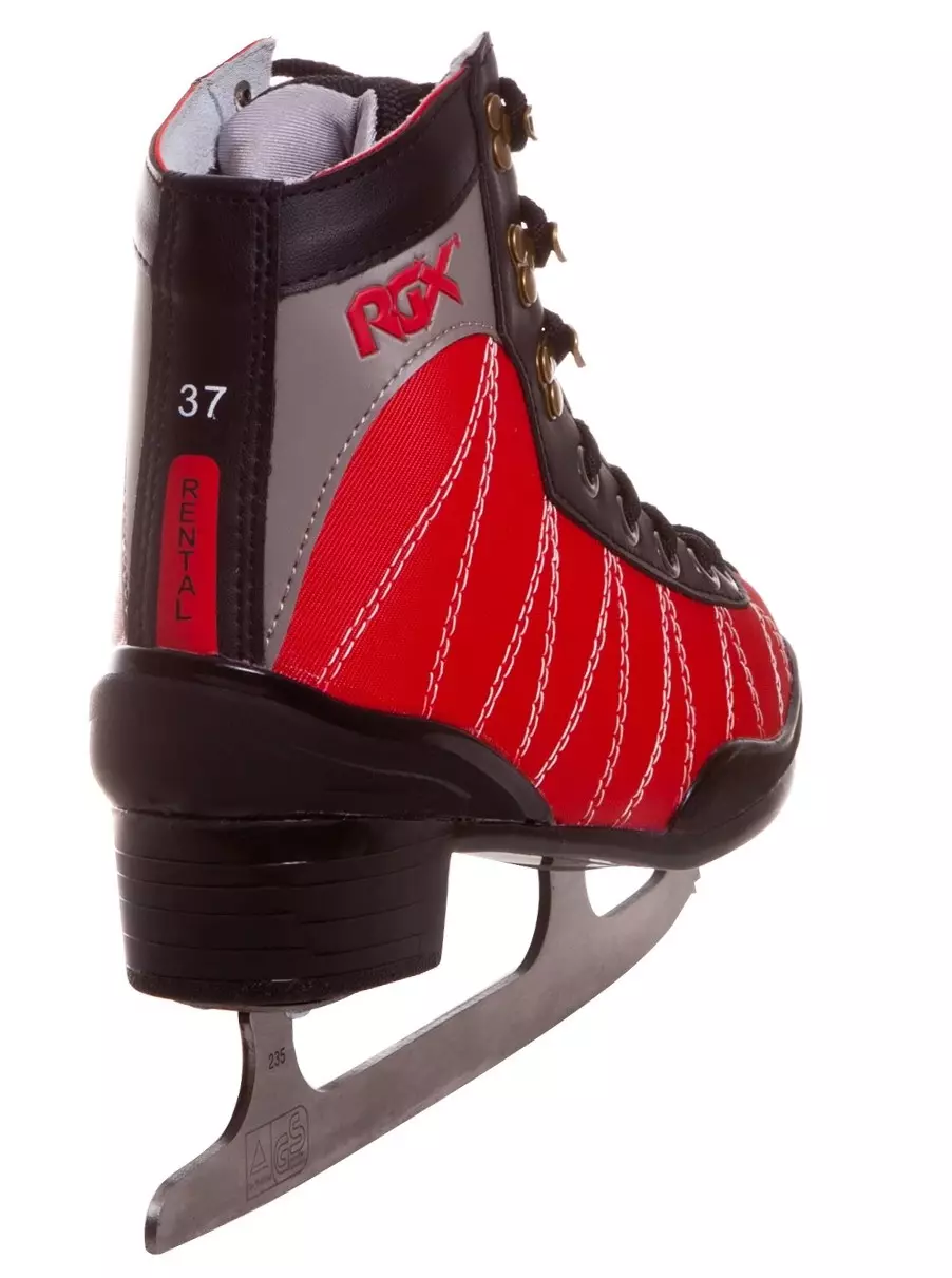 花樣滑冰（49張）：女性和男士，黑色和白色的冰鞋。什麼是與普通冰鞋不同的東西以及如何選擇它們？方面 8390_43