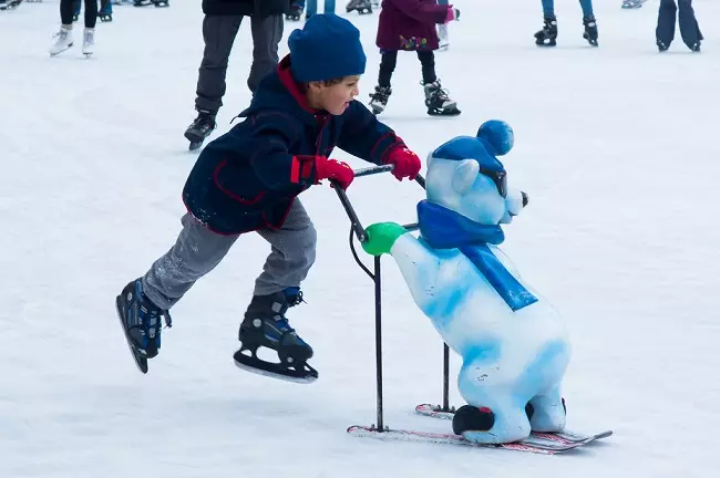 滑冰的支持：儿童的“企鹅”用于培训和代表成人，为初学者提供尺寸的滑板 8397_13