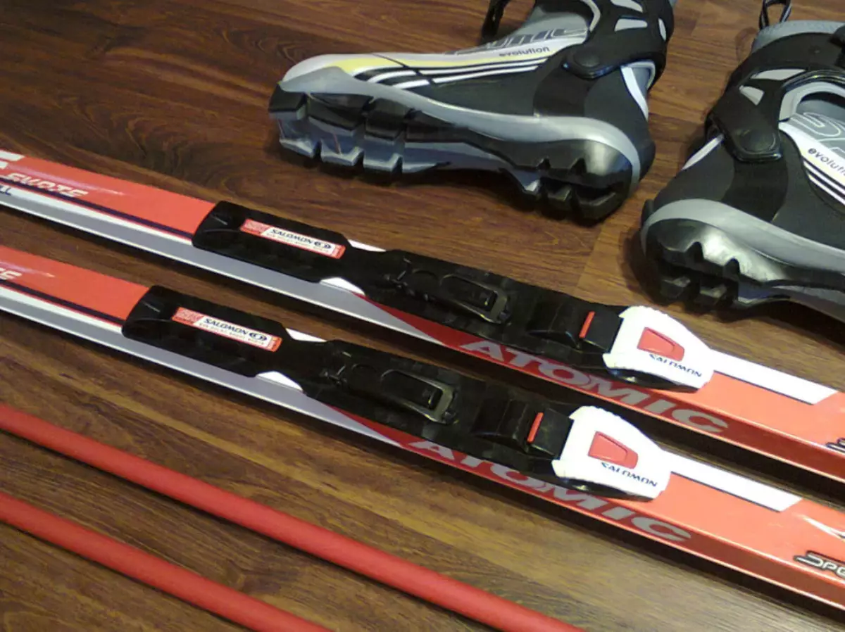 Gekombineerde ski's: Hoe om dit te kies? Kenmerke van ski's vir kombinasie, beskrywing van modelle vir gekombineerde ry 8421_2