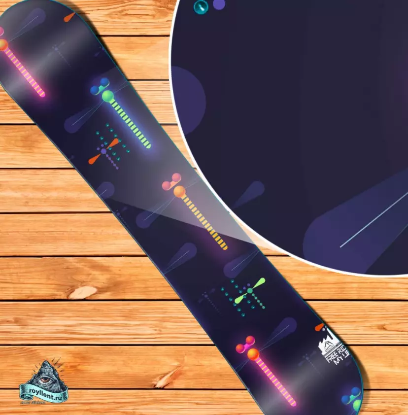 Dán ván trượt tuyết: miếng dán vinyl chống trượt cho chân và dán cao su kích thước đầy đủ, các tùy chọn khác 8430_16