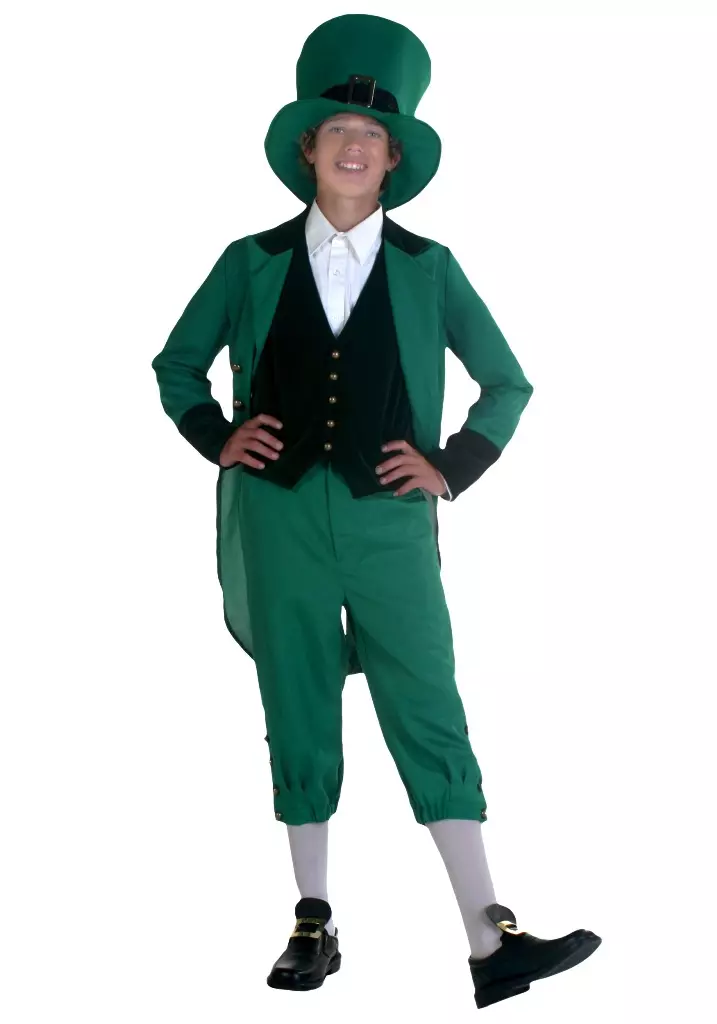Irski kostim (47 slike): Nacionalni ženski outfit ljudi Irske, ples kostim koji irski nositi 843_15