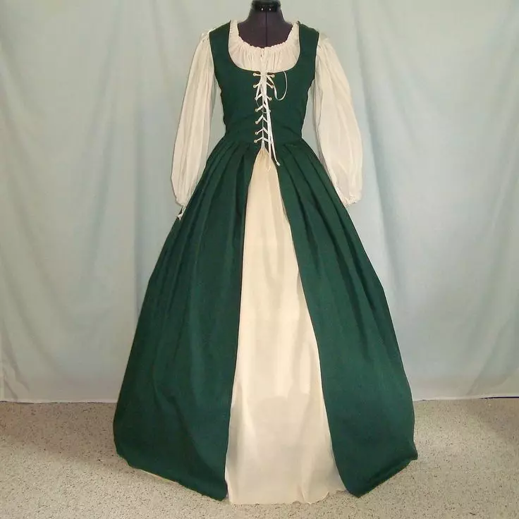 Irsk kostume (47 billeder): National Female Outfit of the People of Ireland, et dansekostume, der irske slidte 843_32