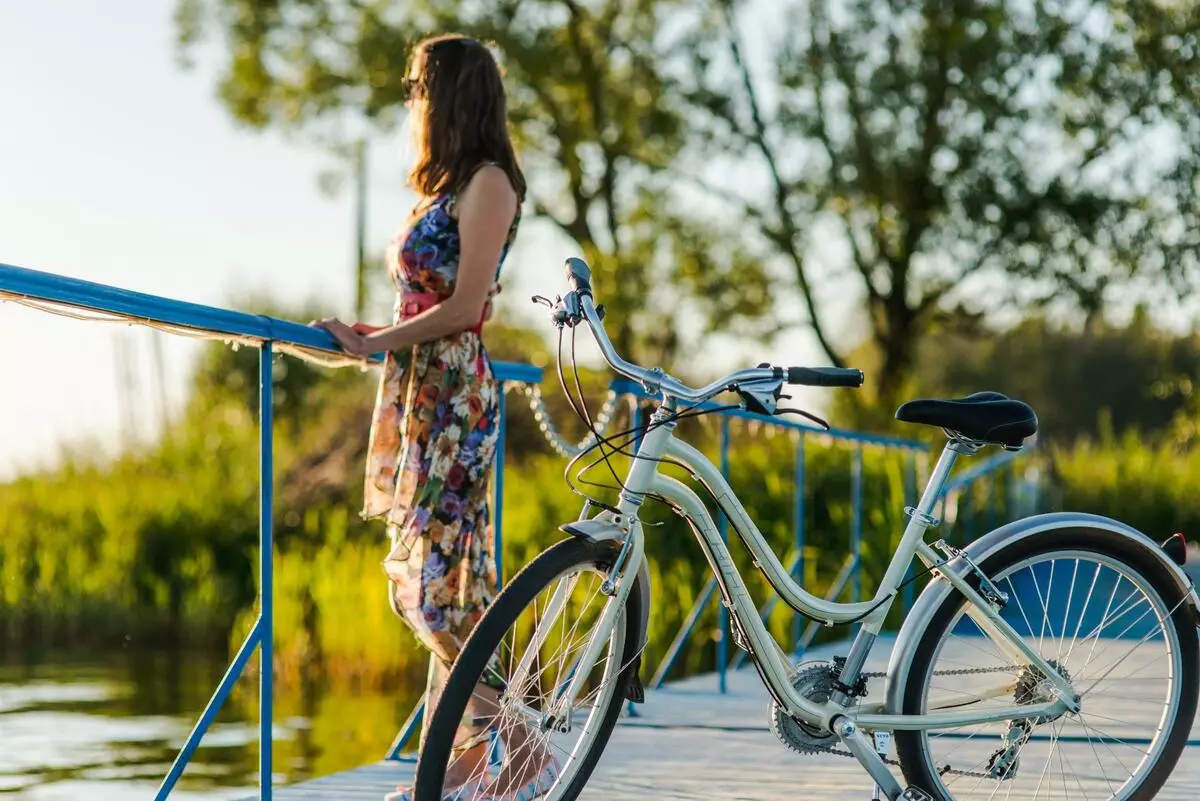 Couleur de vélo: rose et blanc, jaune et noir, bleu et orange, vert et autres nuances. Comment choisir une couleur de vélo? 8466_9