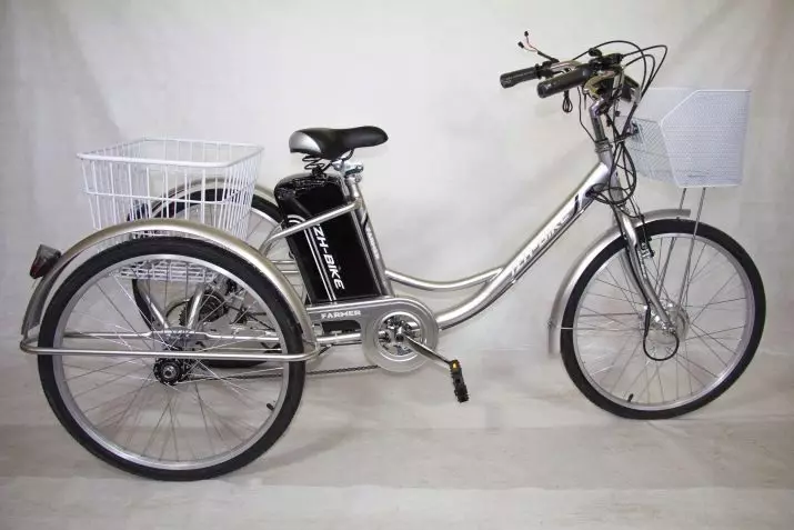 Велосипеди з мотором (29 фото): триколісні складні та інші моторні дорослі велосипеди, їх характеристики 8478_17