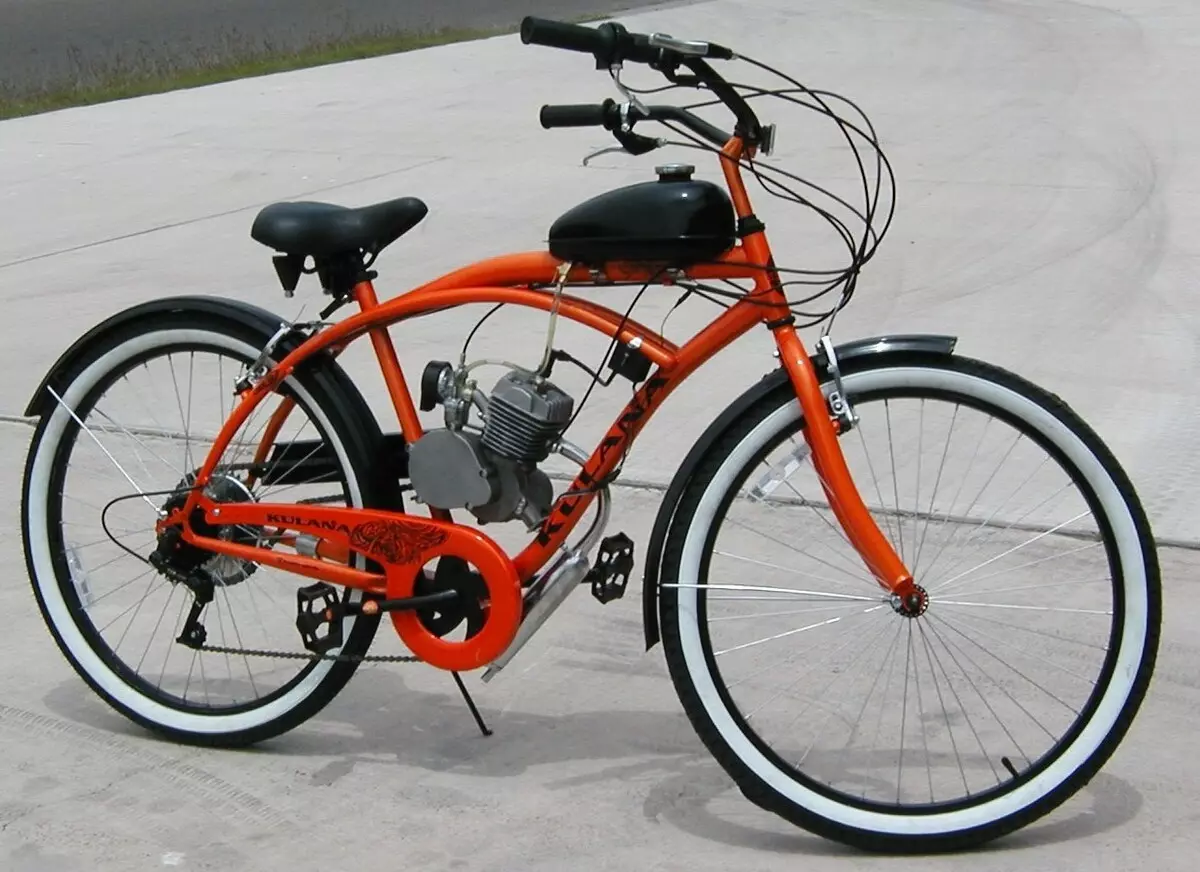 Велосипеди з мотором (29 фото): триколісні складні та інші моторні дорослі велосипеди, їх характеристики 8478_8