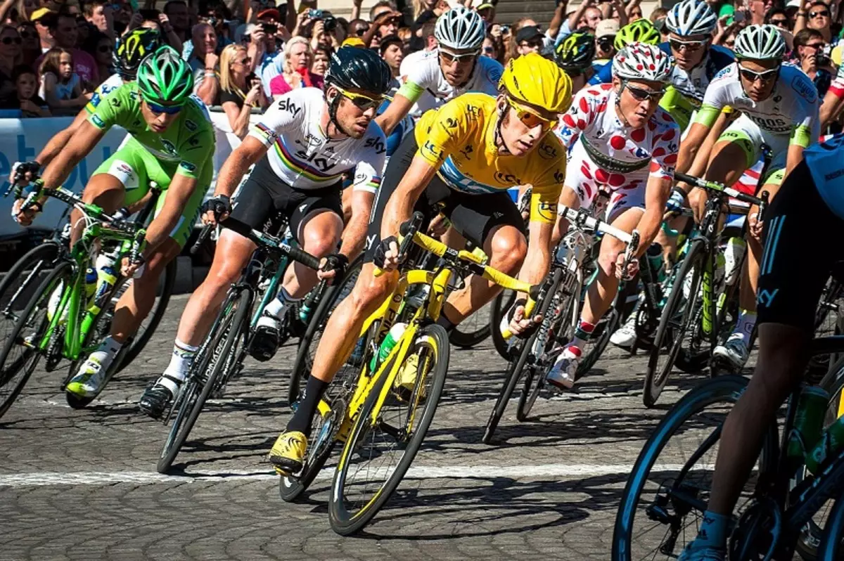 Bisiklete binme: Bisiklete binme türleri, otoyol yarışları ve engellerle yolda bisiklet yarışmaları. BMX ve Mountinbike nedir? 8480_31