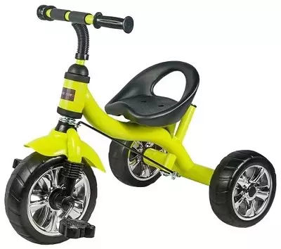 Bicicletas para niños de 3 años: ¡Calificación de los mejores modelos para un niño y niñas? Revisión de triciclos de luz y bicicletas de dos ruedas para un niño 8486_12