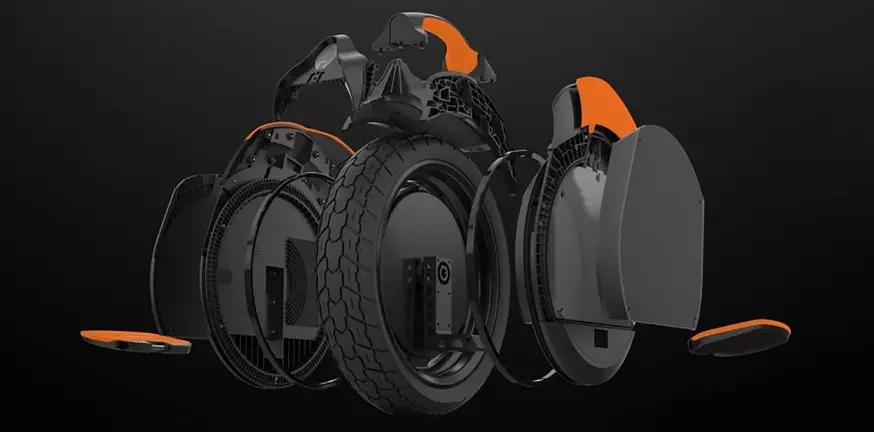 Monocoleso (60 fotiek): Prehľad Xiaomi Ninebot One A1 a Kingsong Unicycles, opravy Unicycles s vlastnými rukami. Ako si vybrať? Recenzie vlastníctva 8487_12