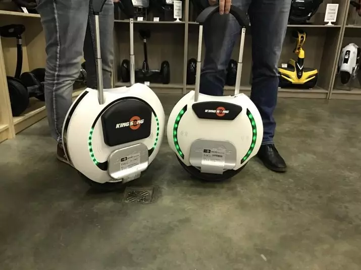 MonoColesa (60 fotot): Ülevaade Xiaomi Ninebot Üks A1 ja Kingsong Unicycles, Unicyclite remont oma kätega. Kuidas valida? Omandiülevaade 8487_42