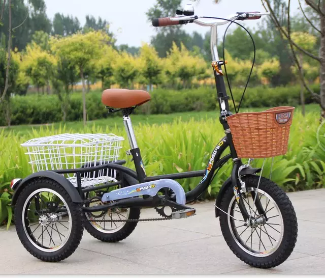 Three-wheeled adult bike (37 photos): selection of a model with a basket for the elderly and disabled. Ownership reviews 8495_21