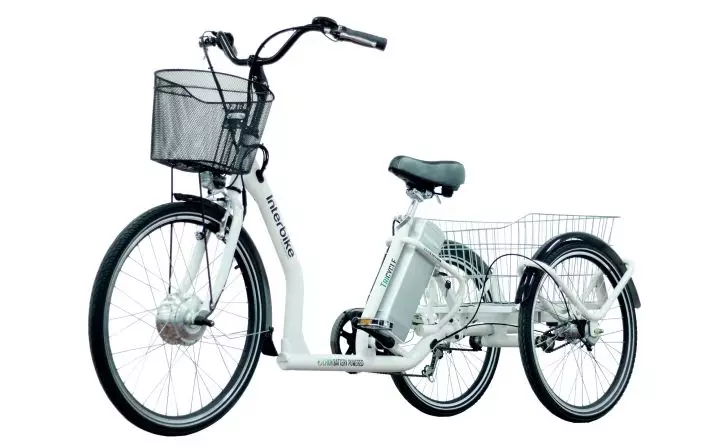 Bicicleta de tres rodas (37 fotos): Selección dun modelo cunha cesta para persoas maiores e desactivadas. Revisións de propiedade 8495_26