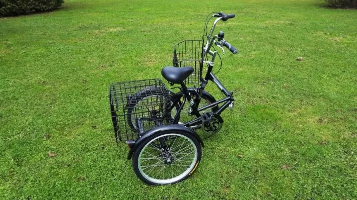 Bicikl za odrasle sa tri kotača (37 fotografija): izbor modela sa košarom za starije i onemogućene. Pregledi vlasništva 8495_27