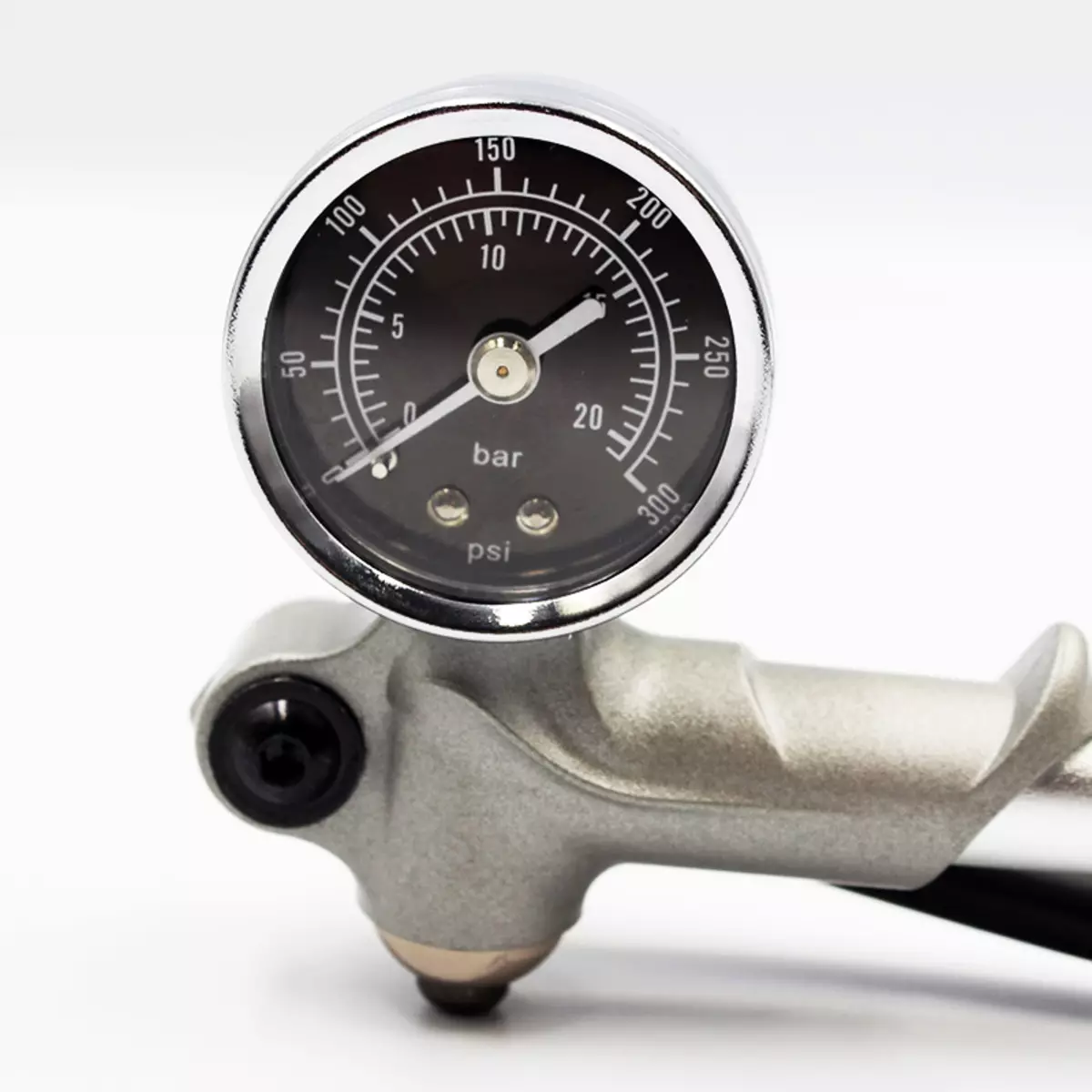 Pompa të presionit të lartë për një biçikletë: Wallers me matës presioni për pompat, amortizuesit dhe modele të tjera të pompave të çiklizmit 8499_5