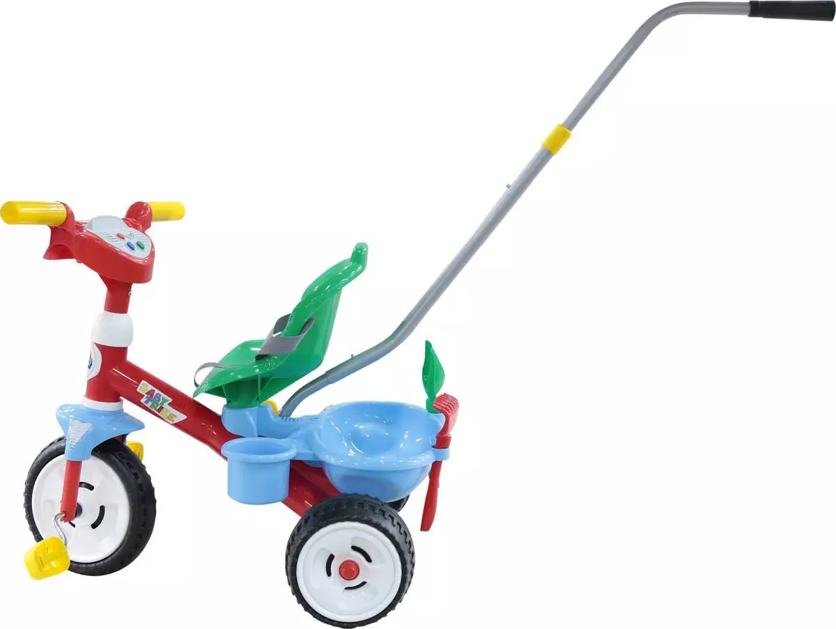 Rower dziecięcy z uchwytem od 1 roku (30 zdjęć): jak wybrać rower trójkołowy dla dzieciaka? Typy i marki. 8500_13