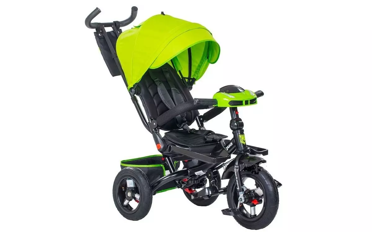 Children's bike with a handle from 1 year (30 photos): how to choose a three-wheeled bike for a kid? Types and brands 8500_19