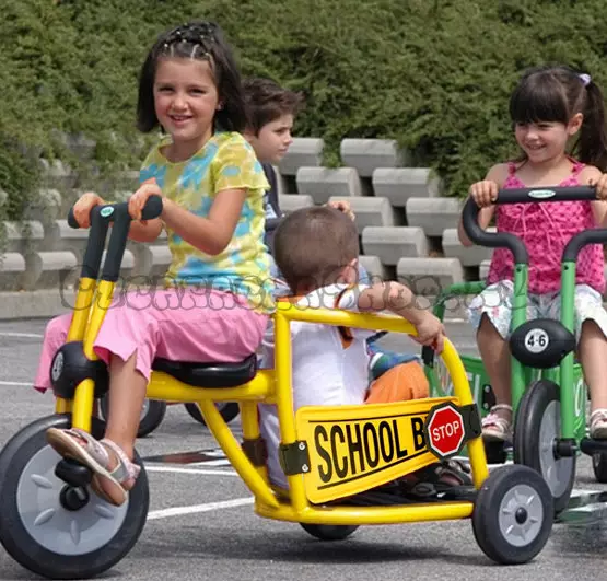 Fahrrad für Zwillinge: Doppeltrycle von Kindern mit Twins-Griff, Models mit zwei Stühlen für Kinder verschiedener Altersgruppen 8505_32