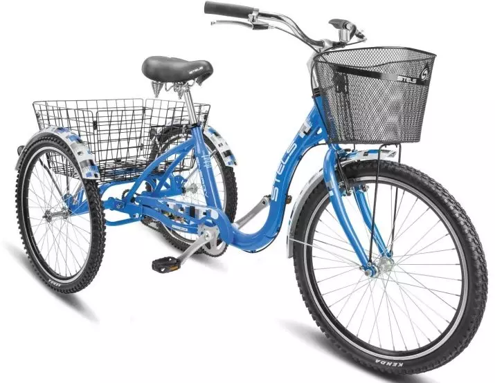 Tutto su Bikes merci (24 foto): Scegli un triciclo per adulti con un cesto per il trasporto di beni di produzione russa 8526_6
