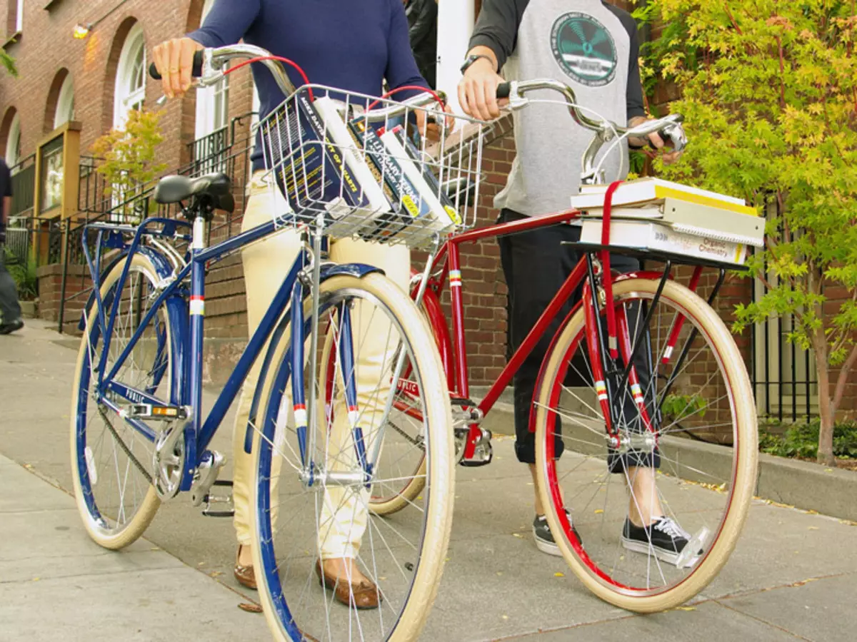 Bikes City (35 wêne): Bicycles Compact bi Sleeve Planetary and Trunk for the Bajar û Terrain Rug 8535_3