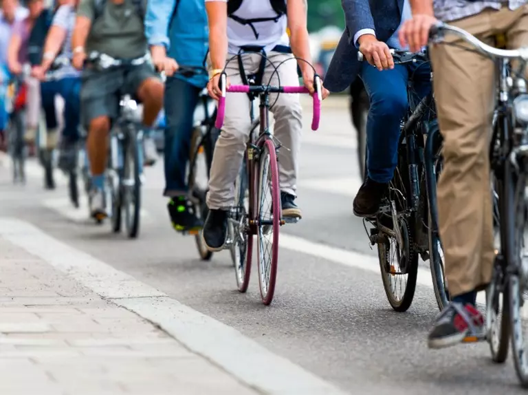 Градски бицикли (35 фотографија): Компактни бицикли са планетарним рукавима и пртљажником за град и груби терен 8535_6