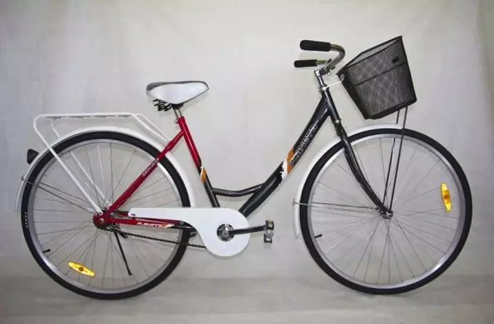 Женски велосипед со кошница: Дам град одење и село велосипед со кошница напред 8537_12