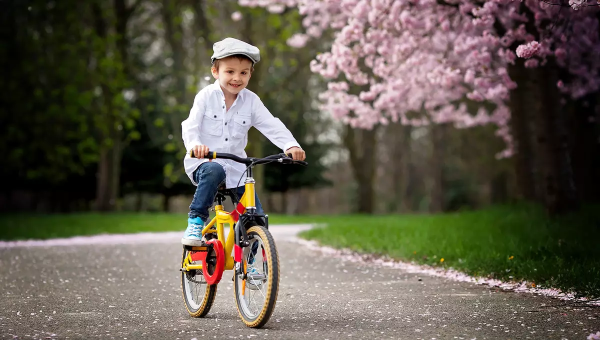Velosipēdi bērnam ir 8 gadus vecs: kā izvēlēties labāko bērnu velosipēdu par skolu? Kā izvēlēties riteņu izmēru? 8554_2