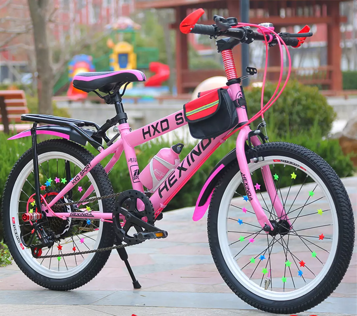 Sykler for et barn er 8 år: Hvordan velge den beste barnas sykkel for en schoolboy? Hvordan velge størrelsen på hjulene? 8554_5
