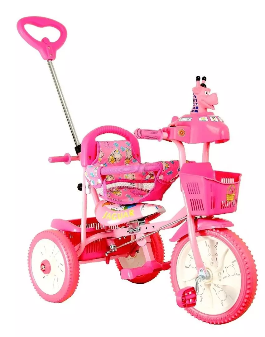 Cykel för en tjej 4 år: granskning av barns ljusa cyklar med en korg och utan. Vad är bättre att välja? 8556_5