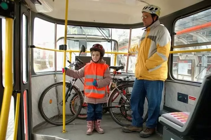 Vervoer van de fiets: Fiets transport regels voor de bus. Is het mogelijk om het vervoer gratis? Verpakking en het volume van de fiets voor vervoer per transportbedrijf 8563_5
