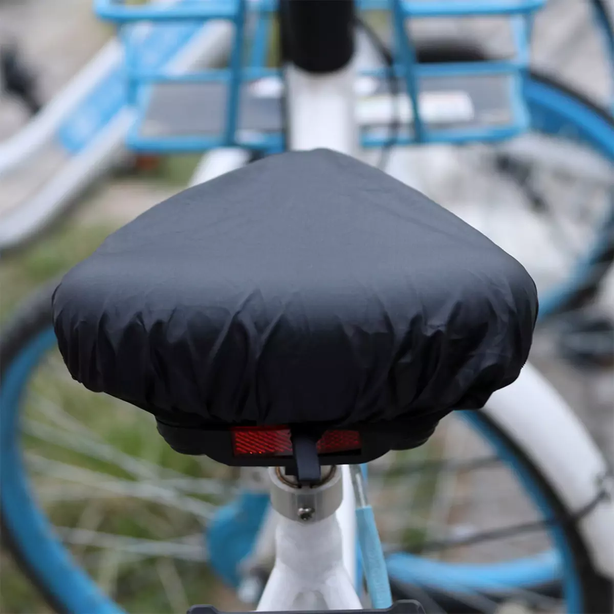 Bicycle Seat Covers: Soarten lining op fyts saddel. Kies sêfte gels, silikon en oare kappen 8567_5