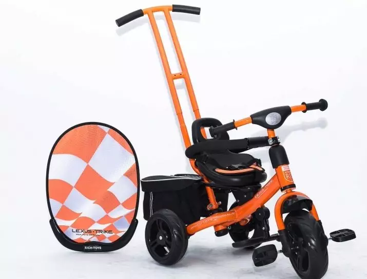 Bicicletas para niños Lexus trike: una descripción de bicicletas de tres ruedas para niños. ¿Como escoger? 8572_11