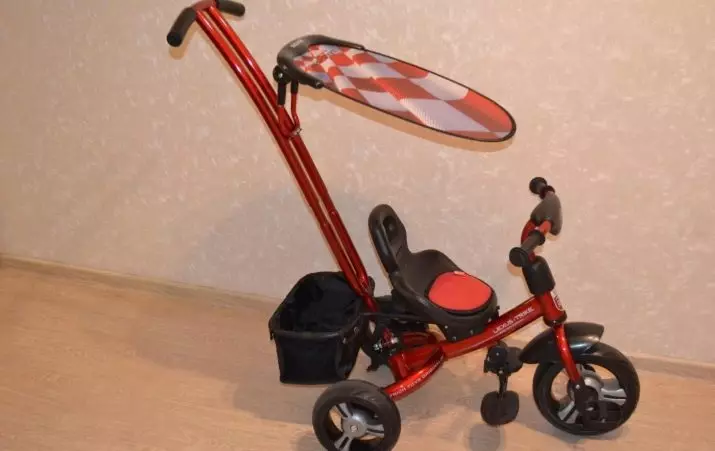 Biçikleta për fëmijë Lexus trike: një përshkrim i bikes me tre rrota për fëmijët. Si të zgjidhni? 8572_18