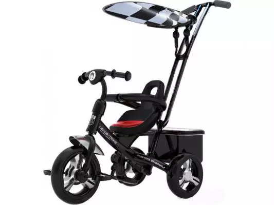 Barnas sykler Lexus Trike: En beskrivelse av trehjulede sykler for barn. Hvordan velge? 8572_3