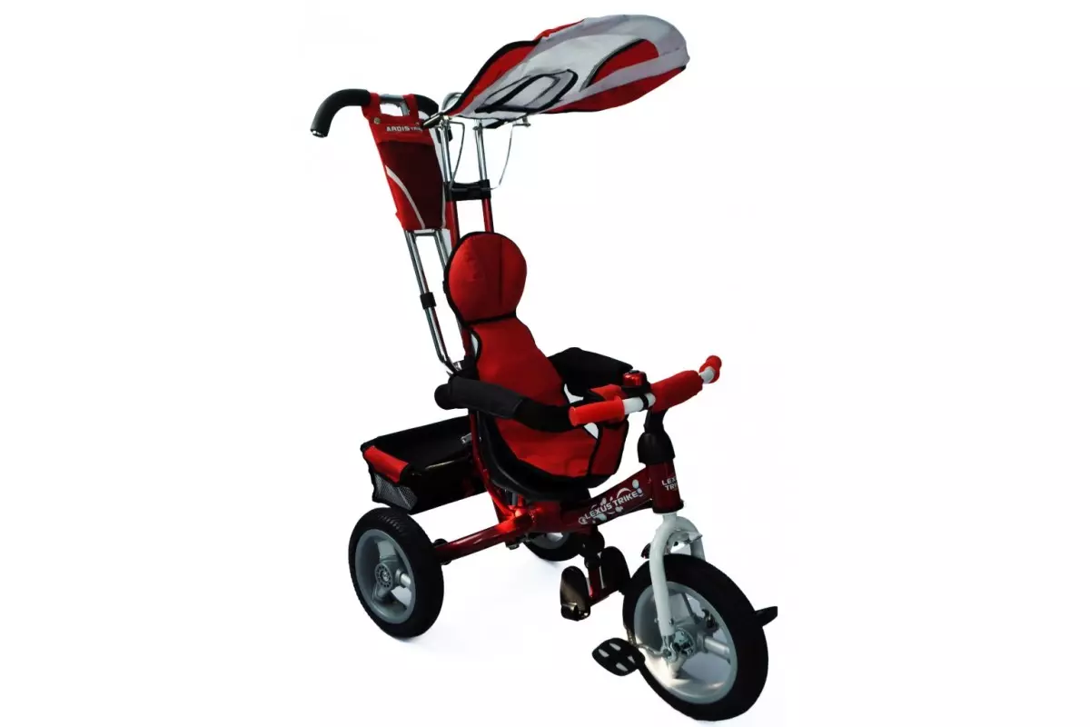 Biçikleta për fëmijë Lexus trike: një përshkrim i bikes me tre rrota për fëmijët. Si të zgjidhni? 8572_4