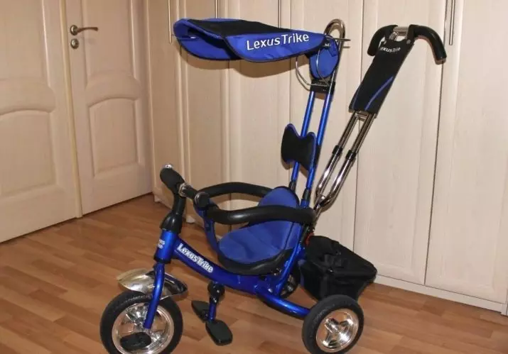 어린이 자전거 Lexus Trike : 어린이를위한 3 륜 자전거에 대한 설명. 선택 방법은 무엇입니까? 8572_7