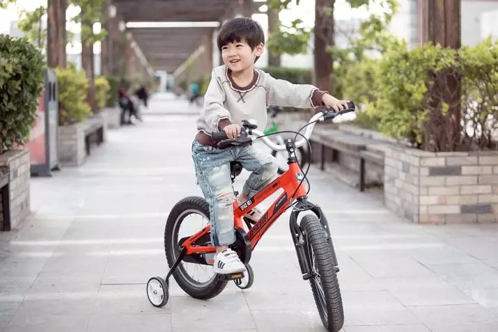 છોકરાઓ માટે સાયકલ 7 વર્ષનો છે: સાત વર્ષના છોકરા માટે કયા પ્રકારની બાઇક પસંદ કરવી વધુ સારું છે? કદની પસંદગી 8576_11